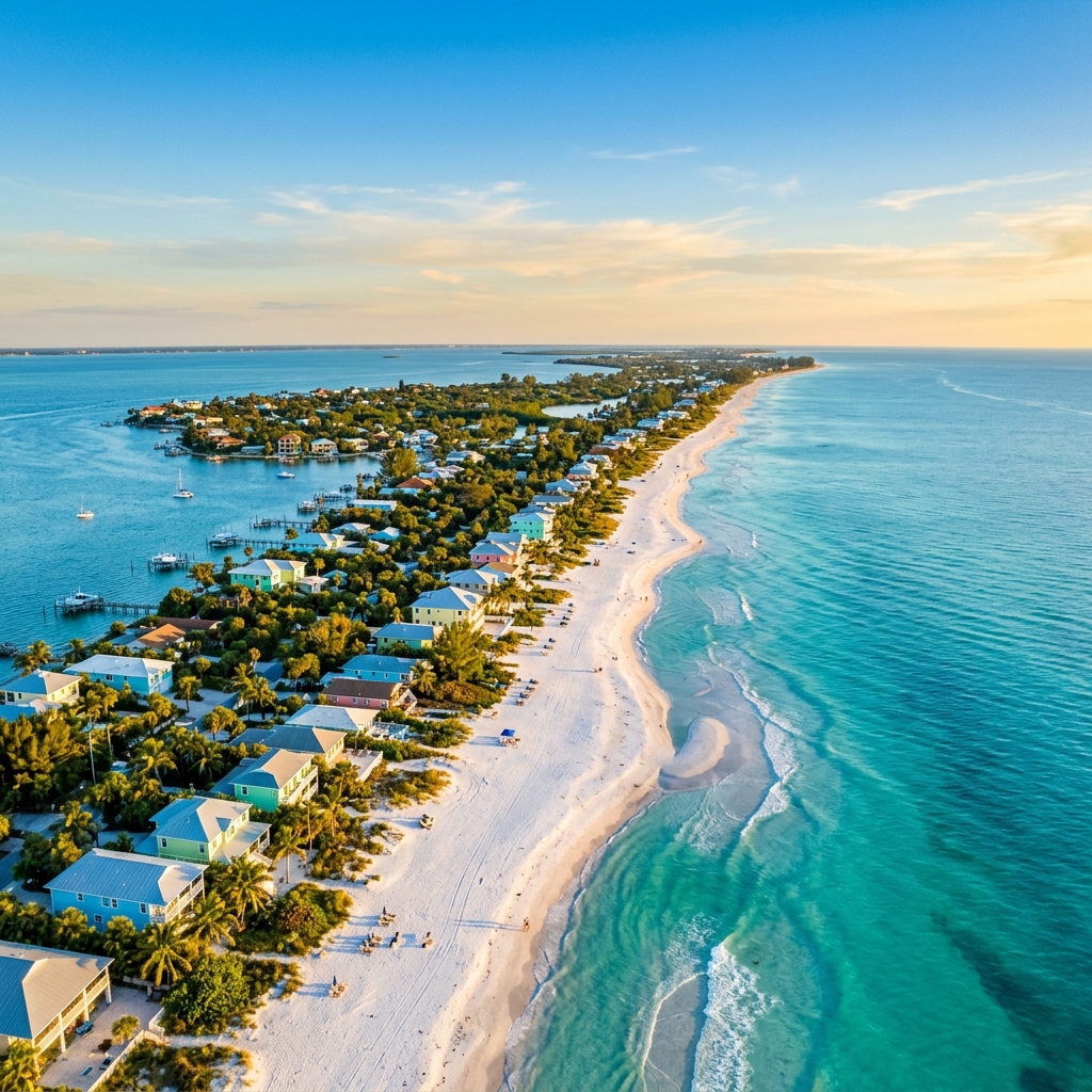 Manatee County, Florida coastline